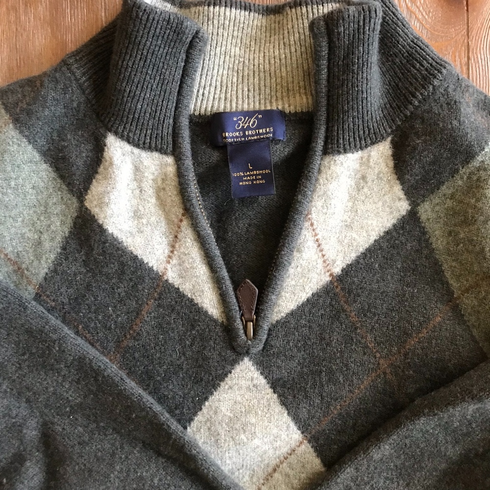 Brooks Brothers 1/4 Zip Sweater